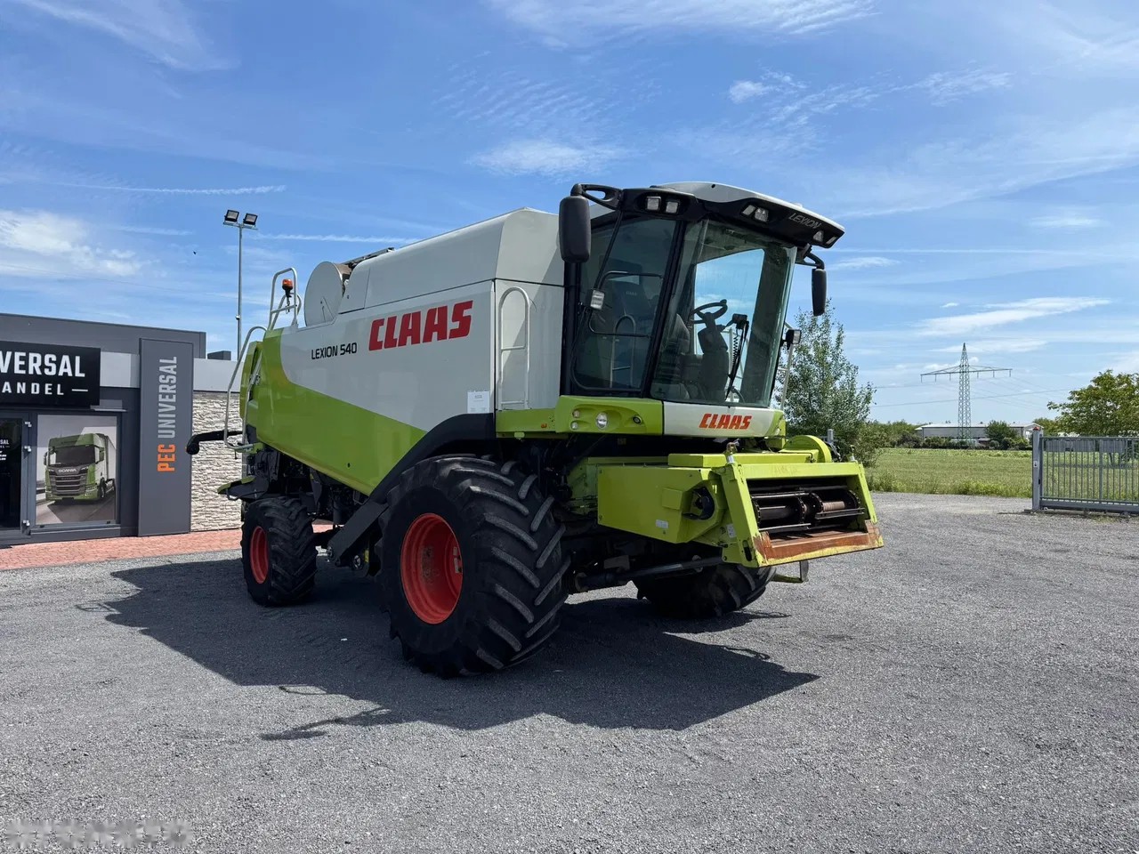 2004 Claas LEXION 540, Import Auf Lager in der EU — Foto 3 z 24