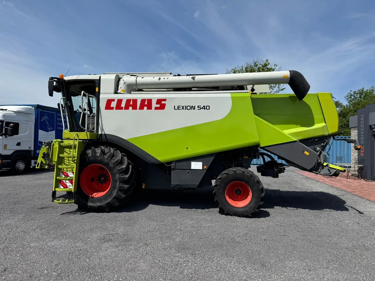2004 Claas LEXION 540, Import Auf Lager in der EU — Foto 4 z 24