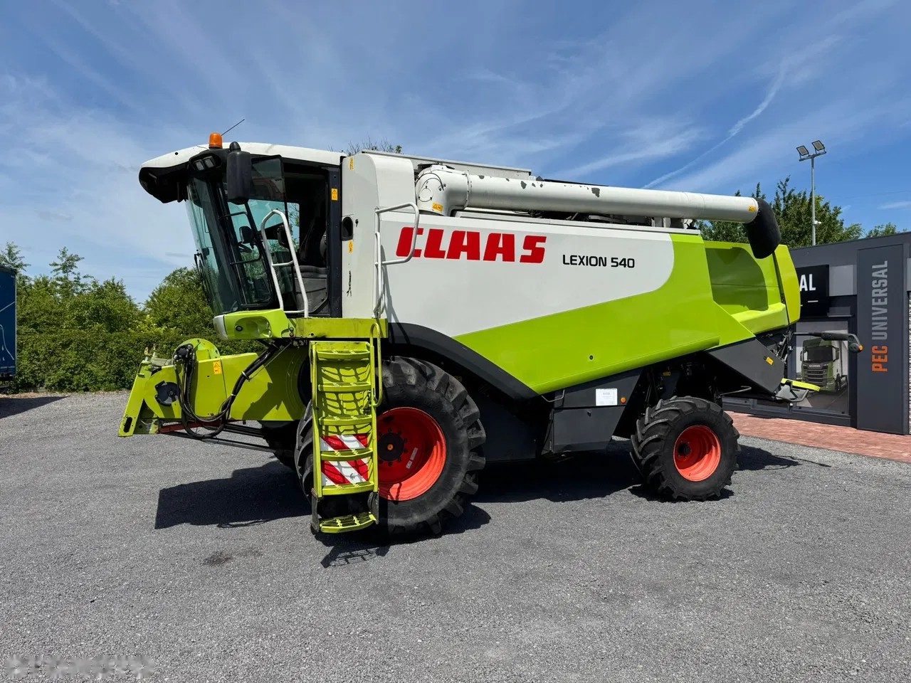 2004 Claas LEXION 540, Import Auf Lager in der EU — Foto 8 z 24
