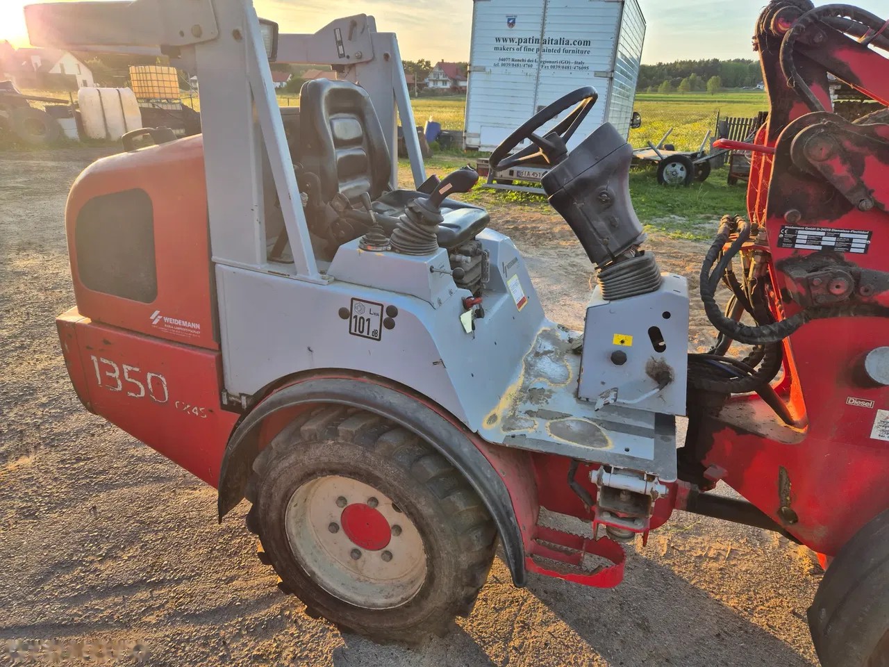 2007 Weidemann 1350, 3.700 mth, Import Auf Lager in der EU — Foto 4 z 5