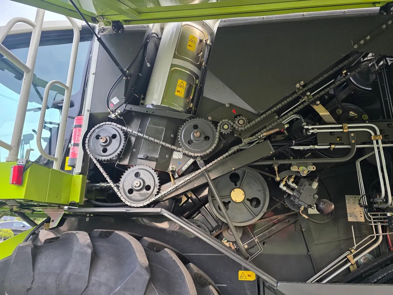 2011 Claas Lexion 620, 3.800 mth, Import Auf Lager in der EU — Foto 11 z 13