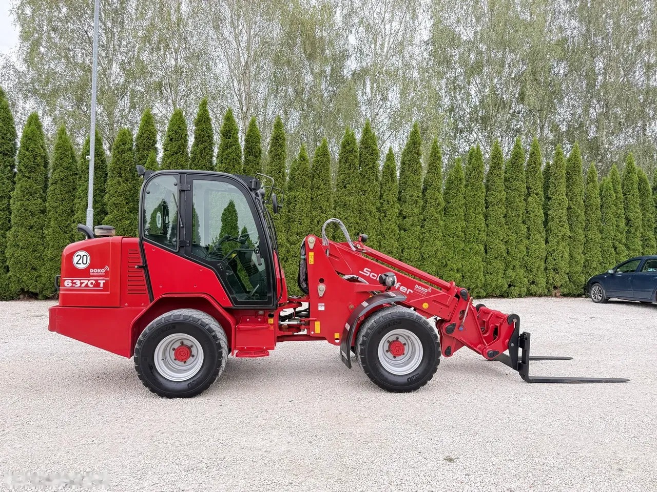 2014 Schaffer 6370, 9.505 mth, Import Auf Lager in der EU — Foto 1