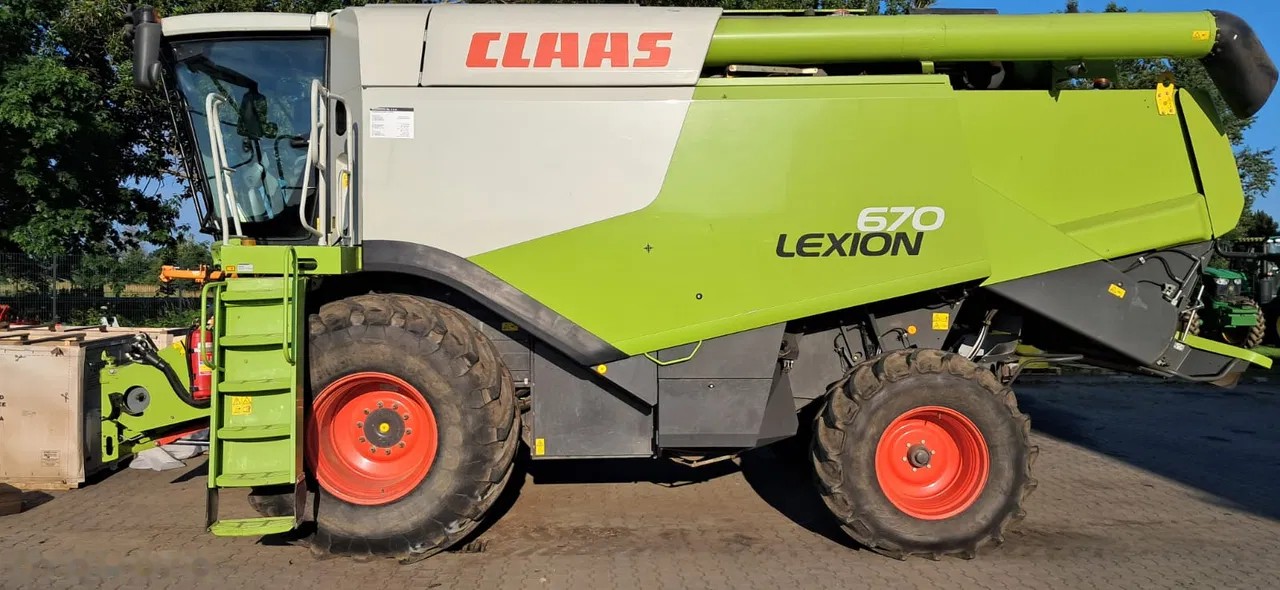 2015 Claas Lexion 670, Import Auf Lager in der EU — Foto 1