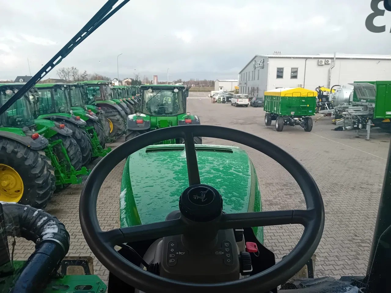 2017 John Deere 9620 RX, 7.100 mth, Import Auf Lager in der EU — Foto 10 z 10