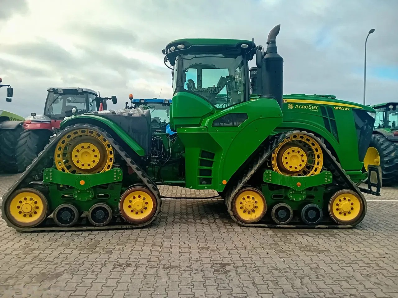 2017 John Deere 9620 RX, 7.100 mth, Import Auf Lager in der EU — Foto 5 z 10