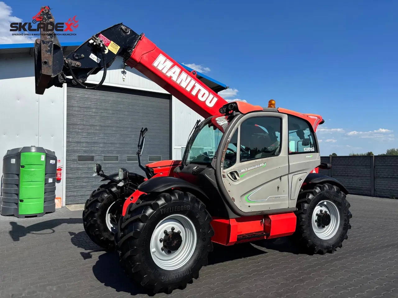 2013 Manitou MLT, 5.928 mth, Import Auf Lager in der EU — Foto 1