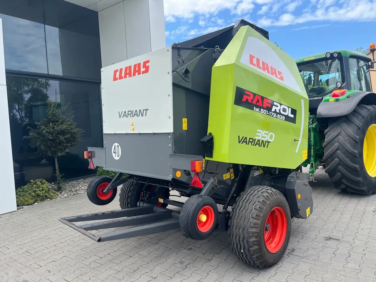2011 Claas Variant 350, Import Auf Lager in der EU — Foto 4 z 13