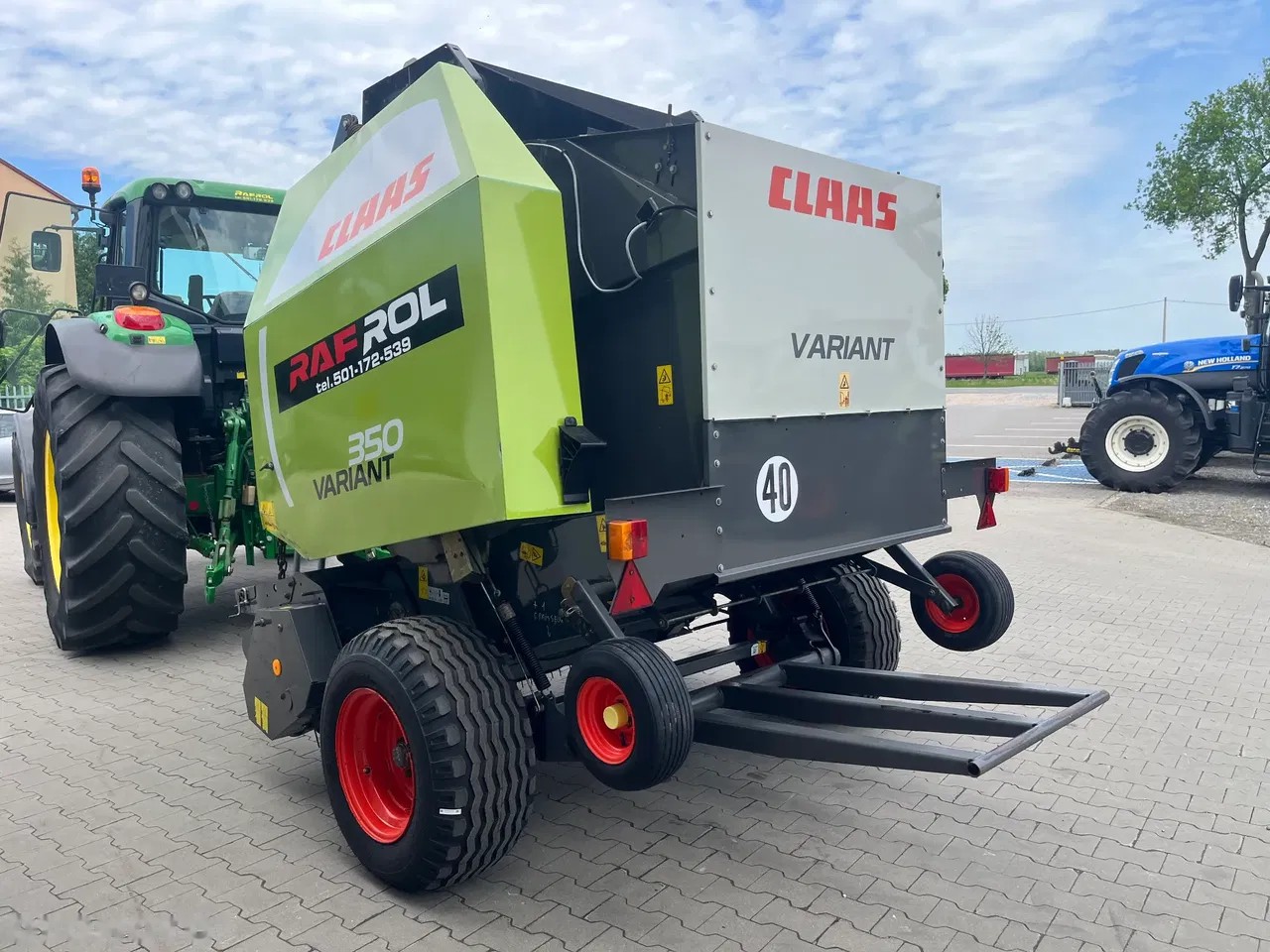 2011 Claas Variant 350, Import Auf Lager in der EU — Foto 6 z 13
