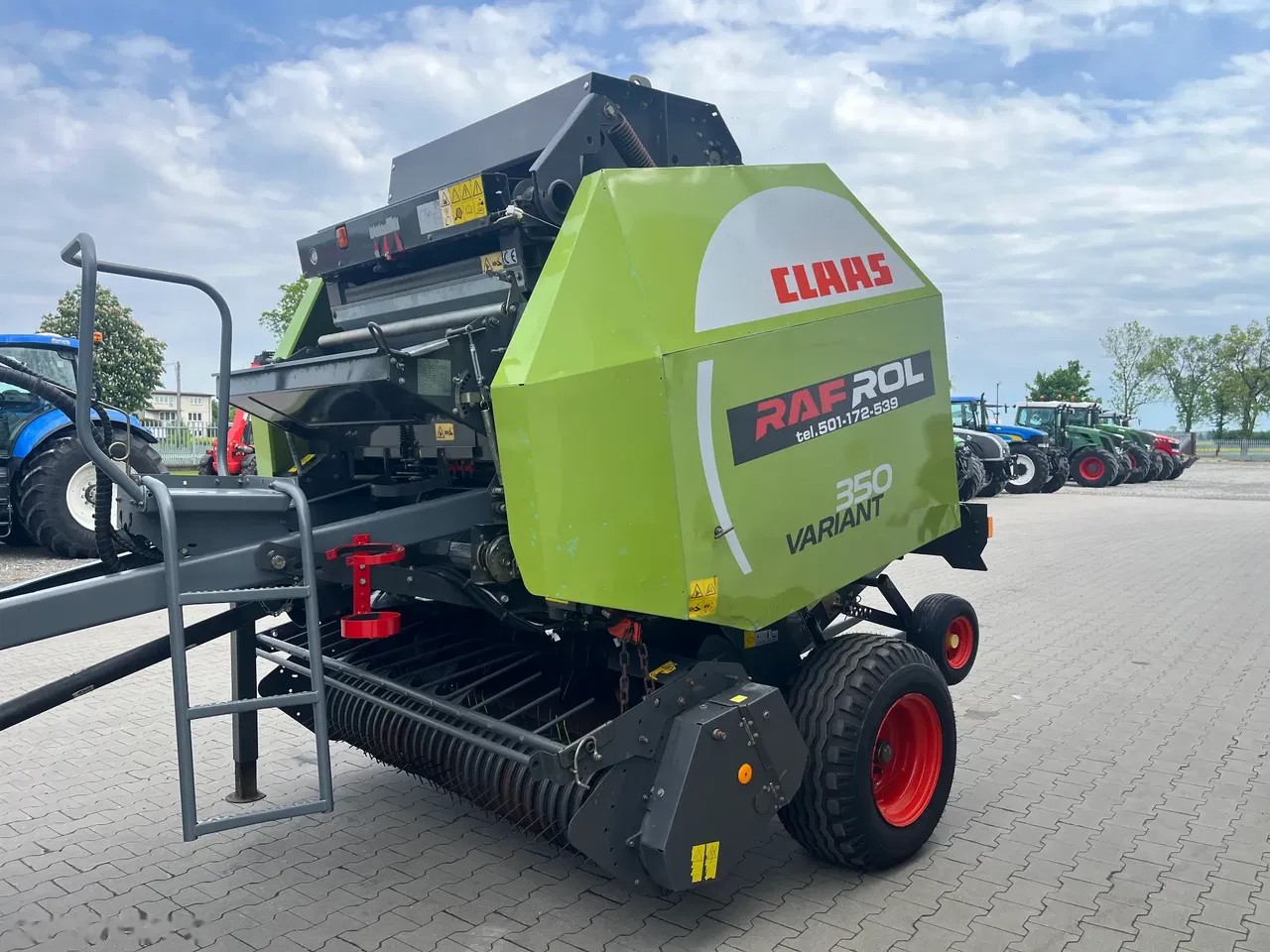 2011 Claas Variant 350, Import Auf Lager in der EU — Foto 7 z 13
