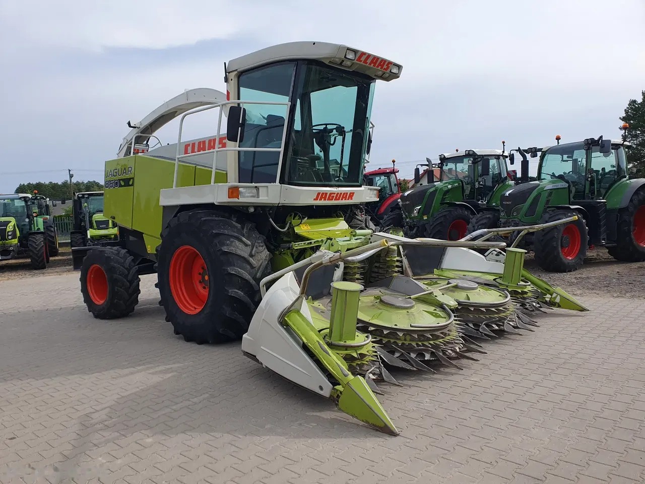 1998 Claas 860, Import Auf Lager in der EU — Foto 1