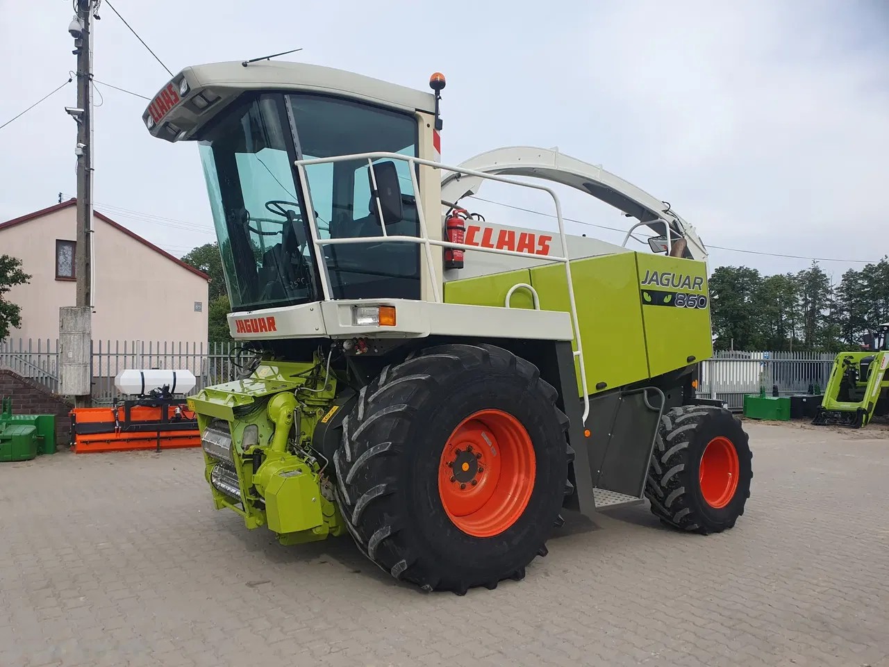 1998 Claas 860, Import Auf Lager in der EU — Foto 10 z 21