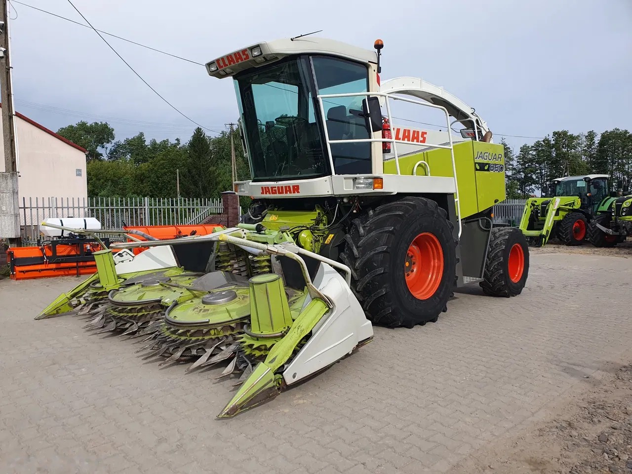 1998 Claas 860, Import Auf Lager in der EU — Foto 2 z 21
