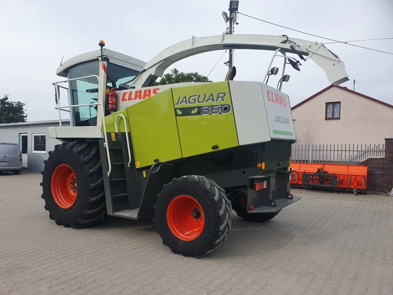 1998 Claas 860, Import Auf Lager in der EU — Foto 8 z 21