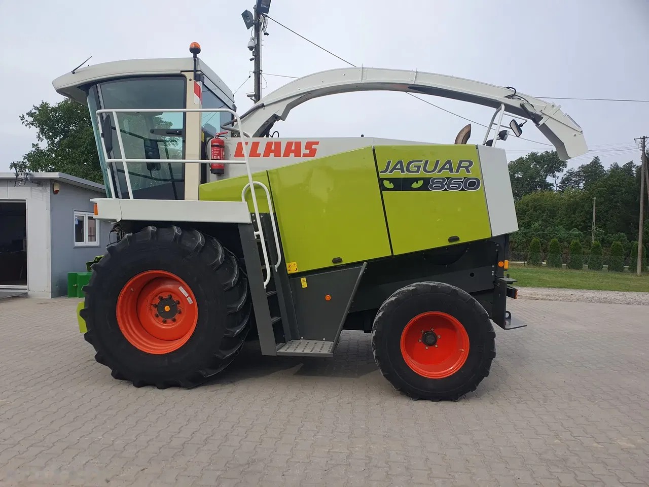 1998 Claas 860, Import Auf Lager in der EU — Foto 9 z 21
