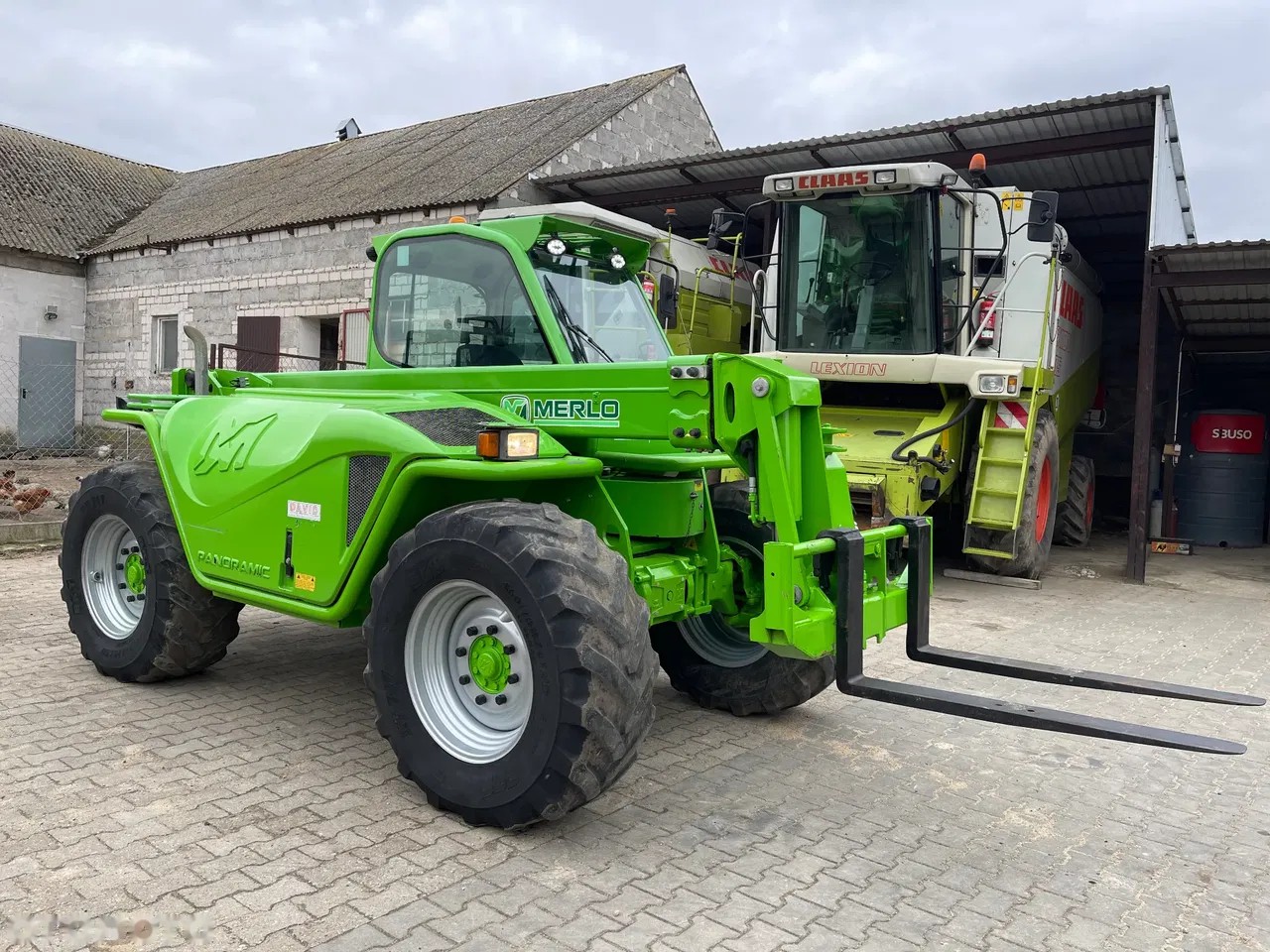 2012 Merlo TELESKOPICKÝ, 7.000 mth, Import Auf Lager in der EU — Foto 1
