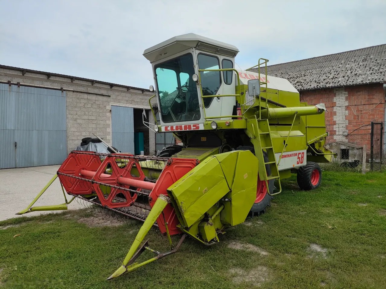 1986 Claas Dominator 58, 2.554 mth, Import Auf Lager in der EU — Foto 1
