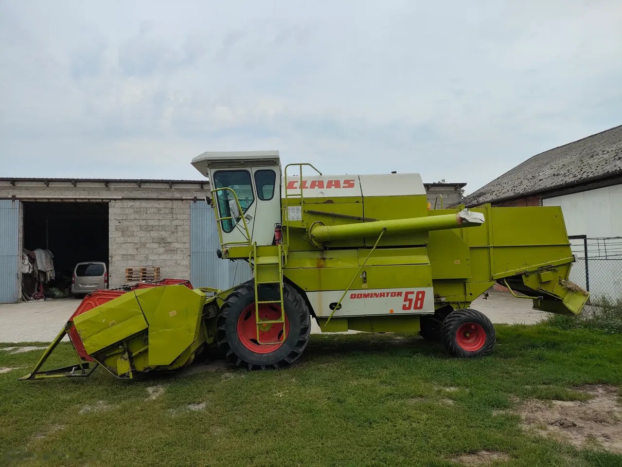 1986 Claas Dominator 58, 2.554 mth, Import Auf Lager in der EU — Foto 2 z 8