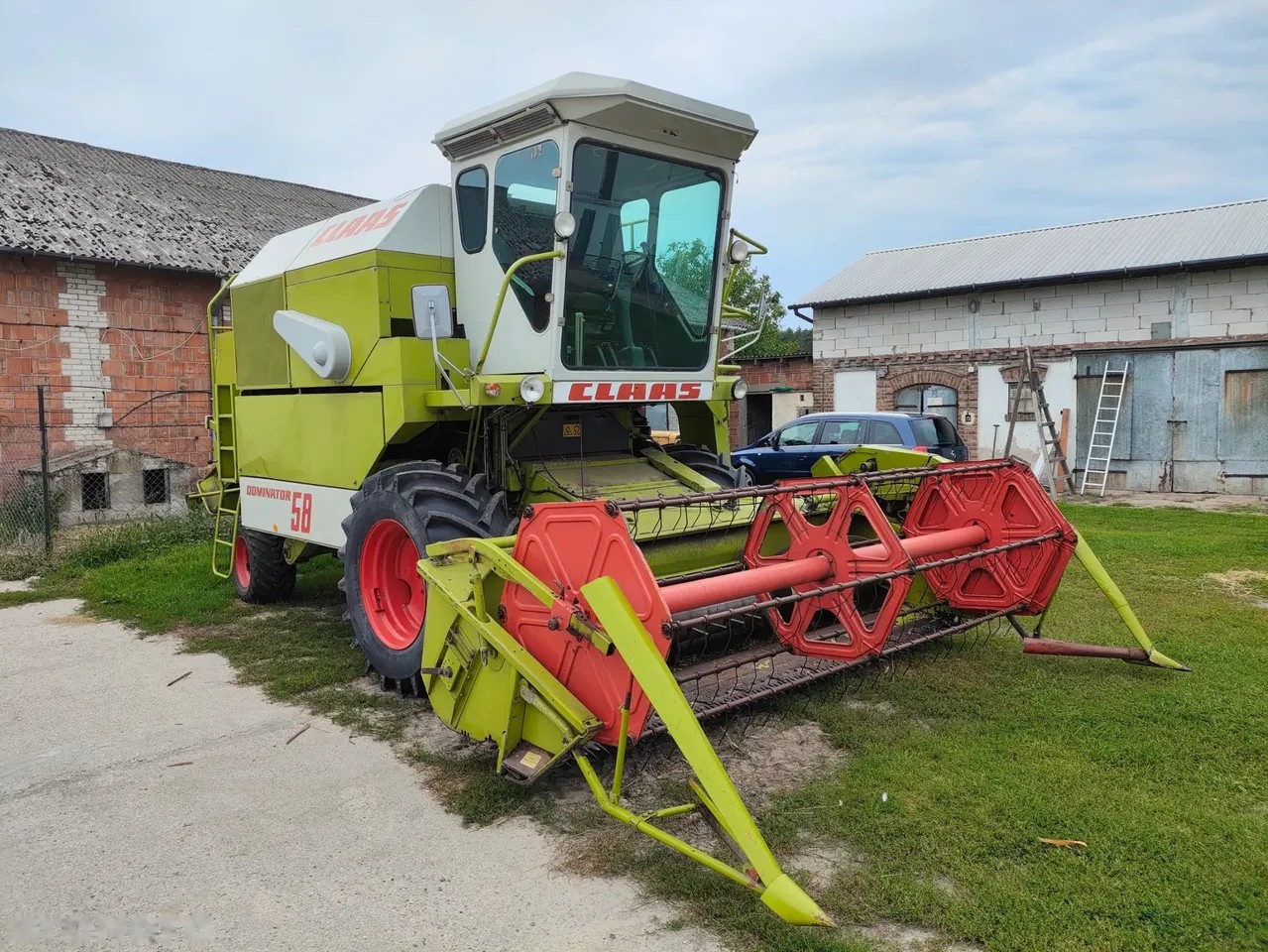 1986 Claas Dominator 58, 2.554 mth, Import Auf Lager in der EU — Foto 4 z 8