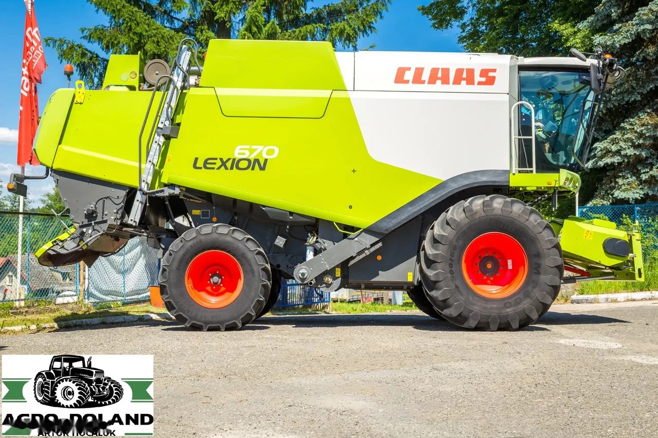 2014 Claas LEXION, 1.874 mth, Import Auf Lager in der EU — Foto 5 z 12