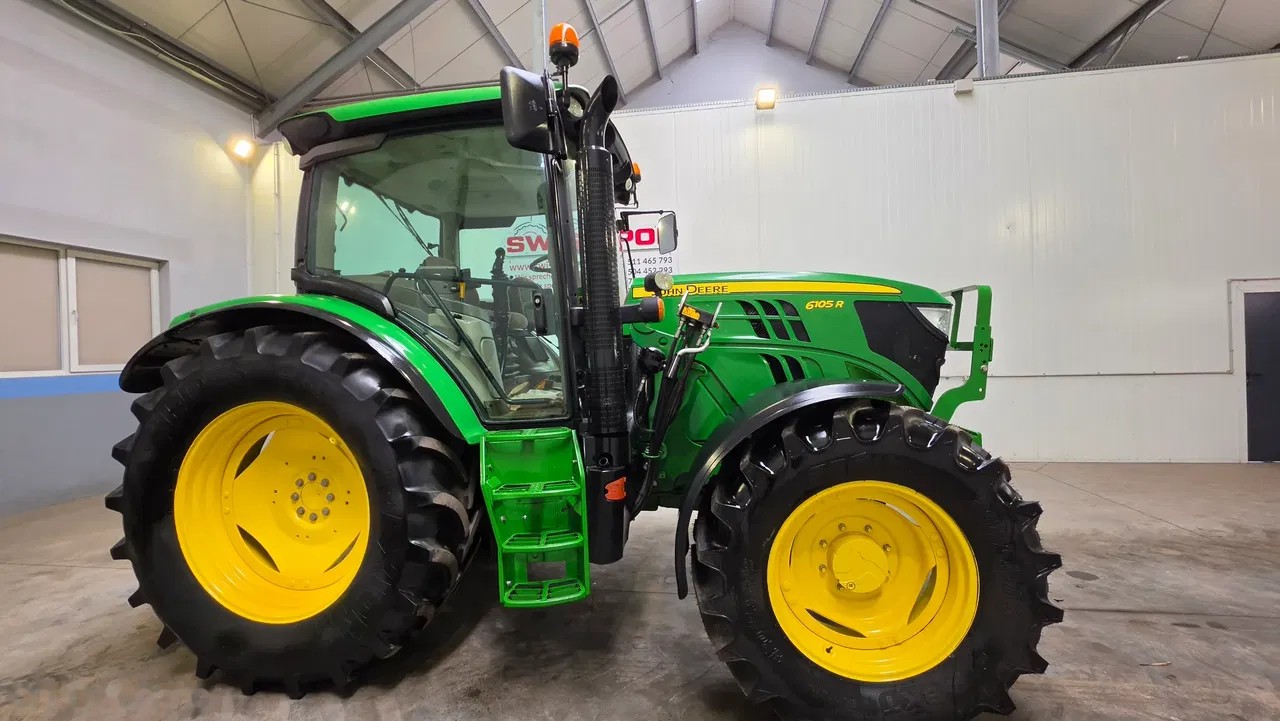 2013 John Deere 6105, 6.000 mth, Import Auf Lager in der EU — Foto 5 z 17