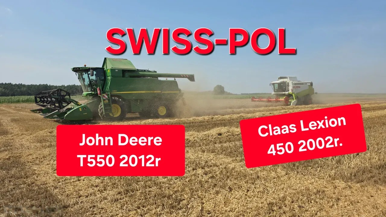 2012 John Deere T550, 1.460 mth, Import Auf Lager in der EU — Foto 1