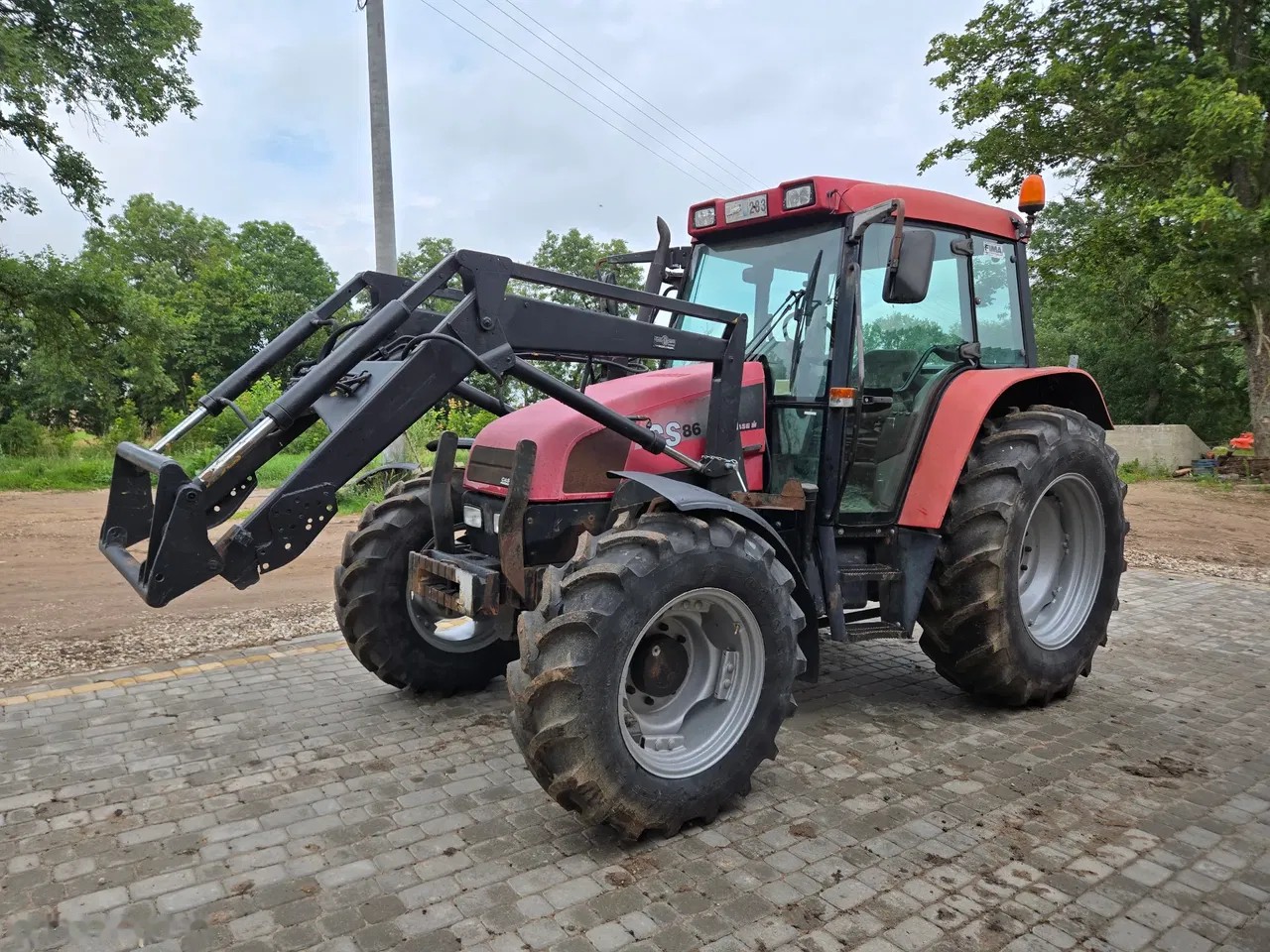 2001 Case Ih CS-86 Export 4WD, Import Auf Lager in der EU — Foto 1