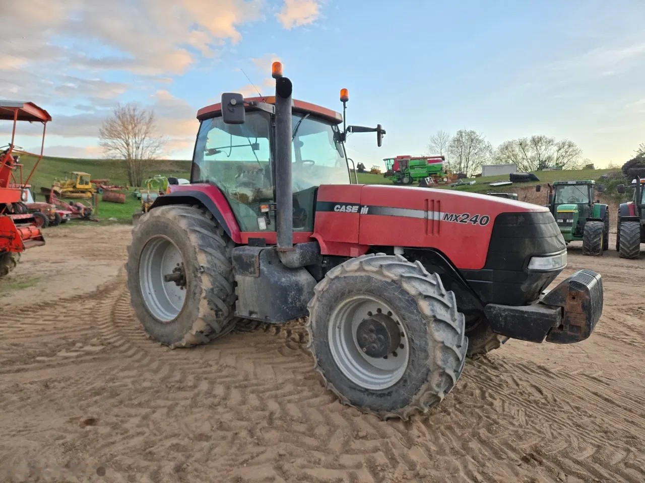 2002 Case Ih MX 240 Export 4WD, 8.200 mth, Import Auf Lager in der EU — Foto 2 z 5