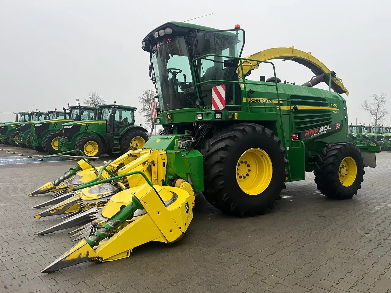 2008 John Deere 7350 ProDrive, Import Auf Lager in der EU — Foto 11 z 17