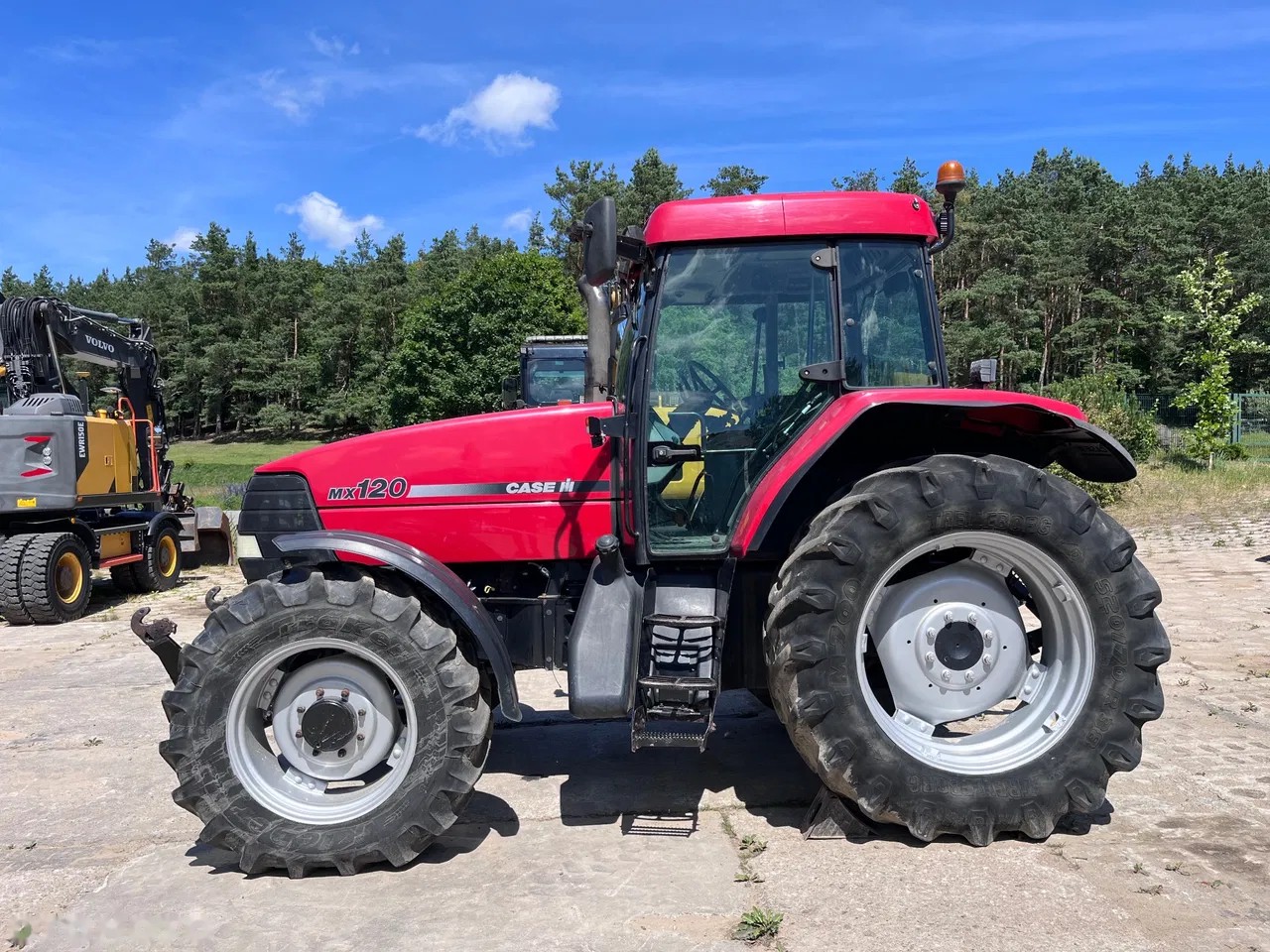 1999 Case Ih MX120, 9.593 mth, Import Auf Lager in der EU — Foto 2 z 15