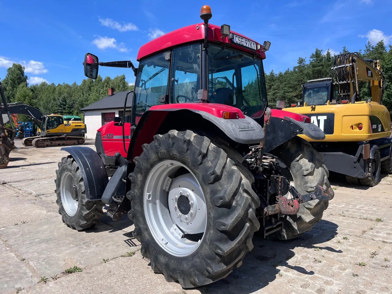 1999 Case Ih MX120, 9.593 mth, Import Auf Lager in der EU — Foto 3 z 15