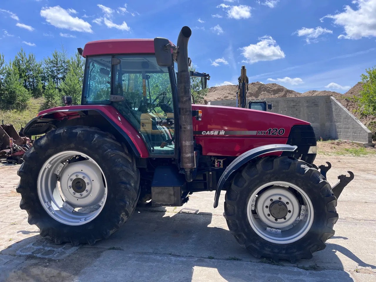 1999 Case Ih MX120, 9.593 mth, Import Auf Lager in der EU — Foto 6 z 15
