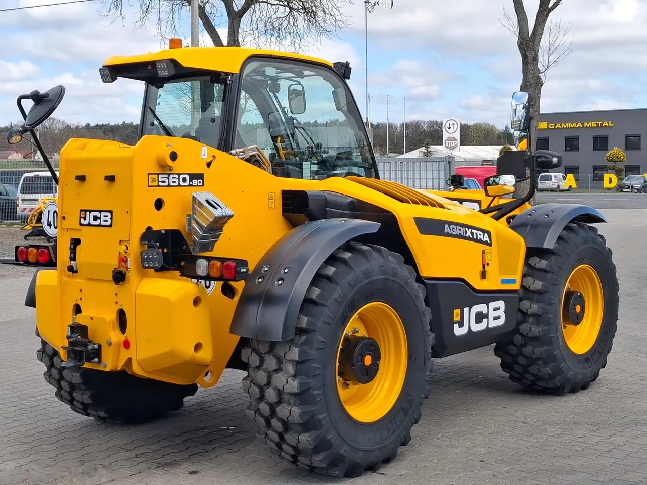 2025 JCB 560-80, 359 mth, Import Auf Lager in der EU — Foto 4 z 14