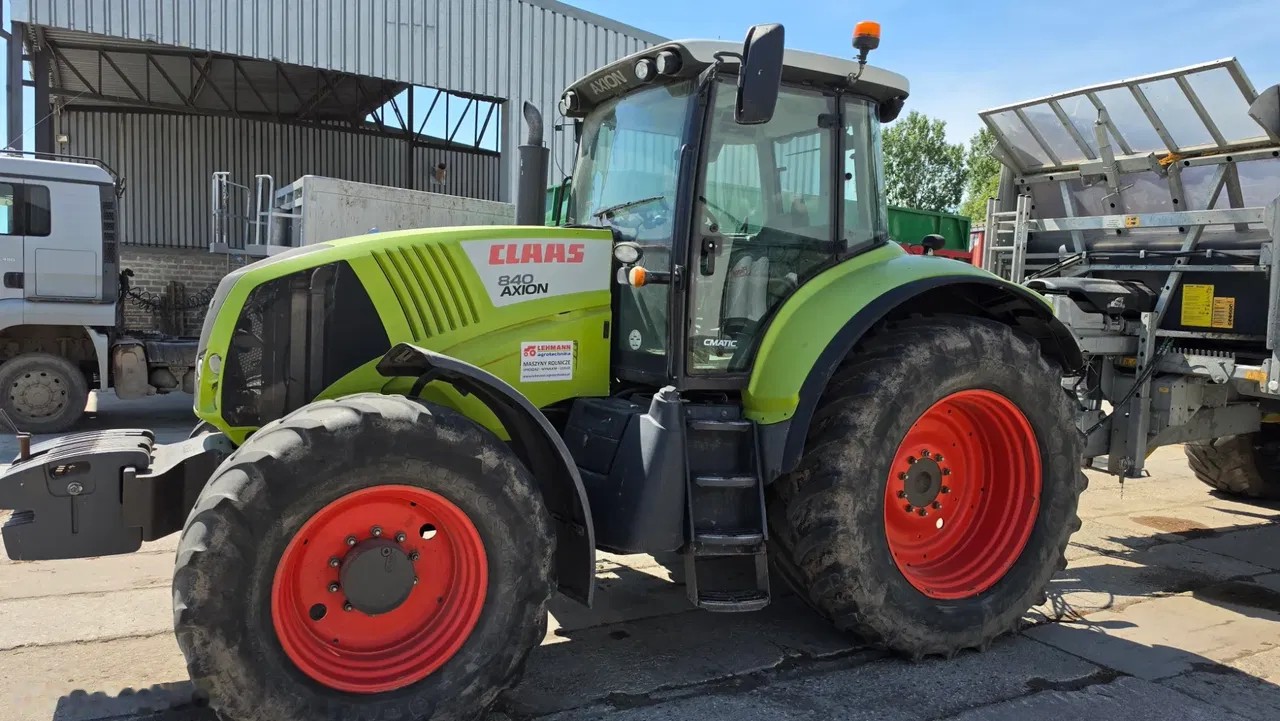 2012 Claas Axion 840, 7.467 mth, Import Auf Lager in der EU — Foto 1 | AMECAR 2012 Claas Axion 840, 7.467 mth, Import Auf Lager in der EU — Foto 1