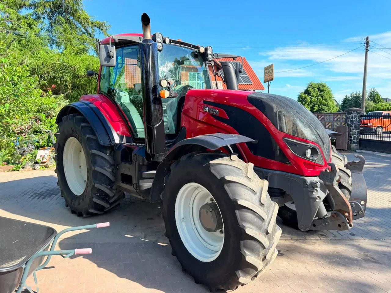 2015 Valtra T154 Direct, 7.593 mth, Import Auf Lager in der EU — Foto 6 z 24
