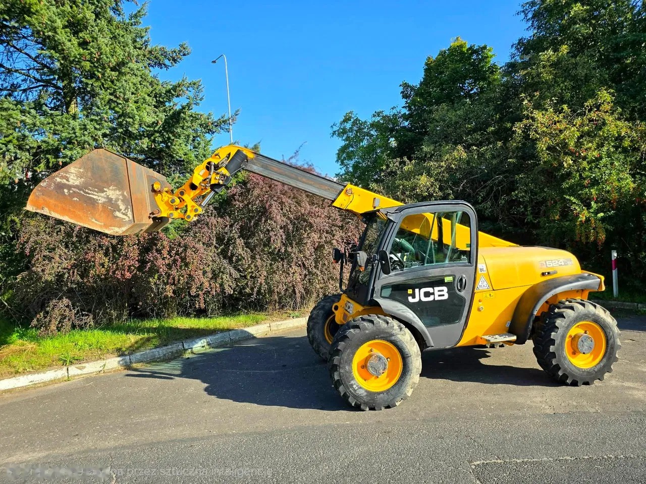 2012 JCB 524-50, 5.500 mth, Import Auf Lager in der EU — Foto 1