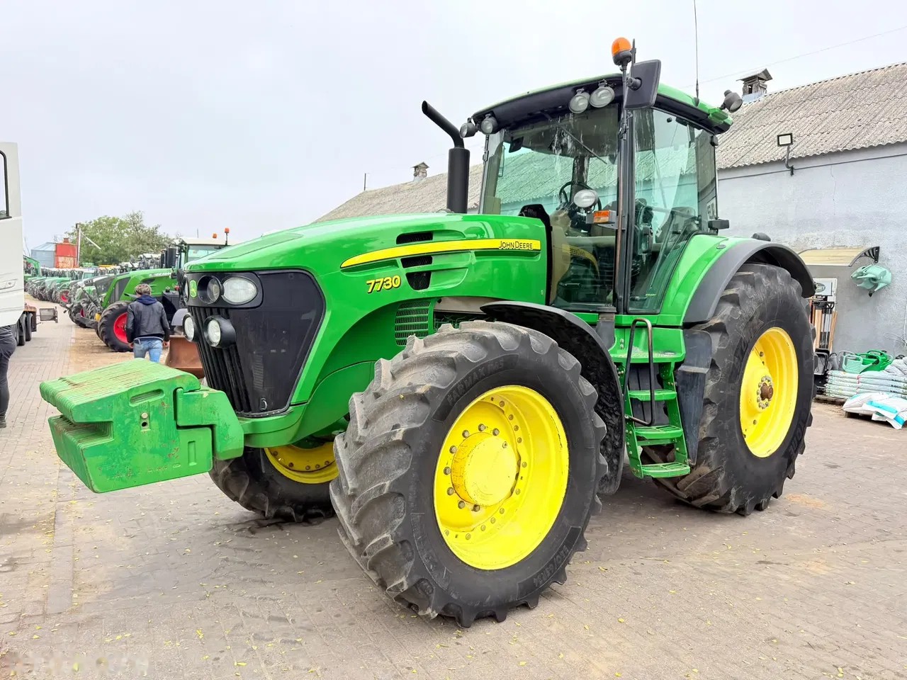 2008 John Deere 7730, 12.929 mth, Import Auf Lager in der EU — Foto 1