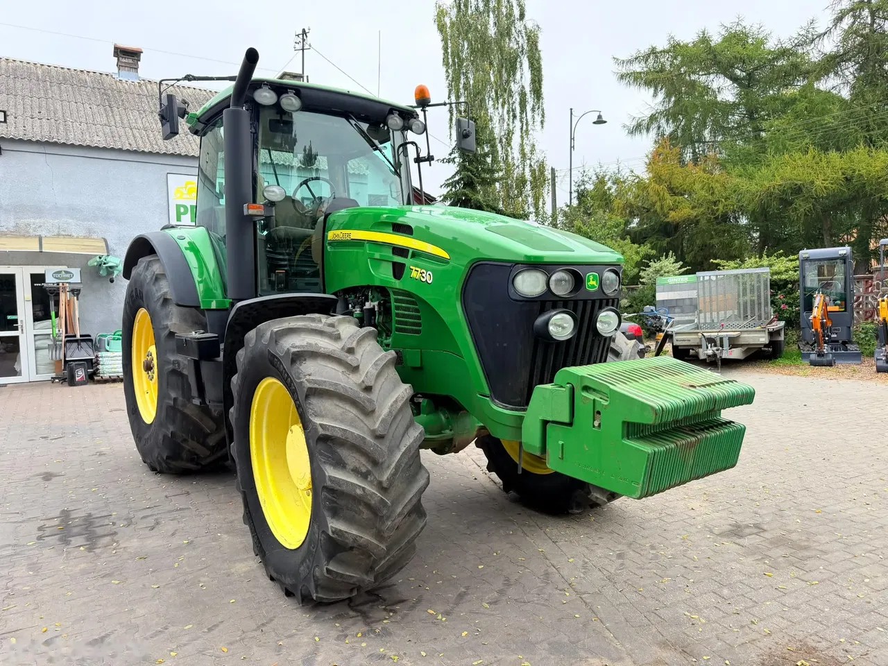 2008 John Deere 7730, 12.929 mth, Import Auf Lager in der EU — Foto 6 z 24
