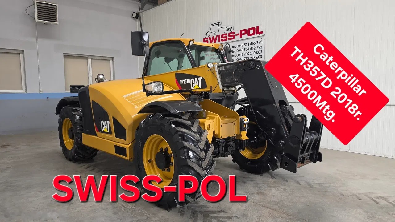 2018 Caterpillar TH, 4.500 mth, Import Auf Lager in der EU — Foto 1