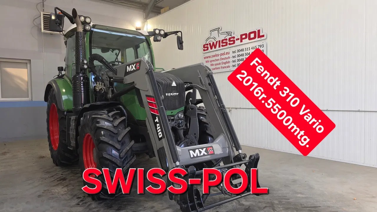 2016 Fendt 310, 5.500 mth, Import Auf Lager in der EU — Foto 1