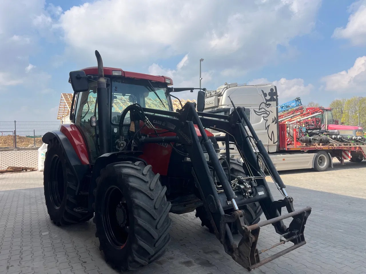 2004 Case Ih Mxu110, 7.040 mth, Import Auf Lager in der EU — Foto 14 z 15