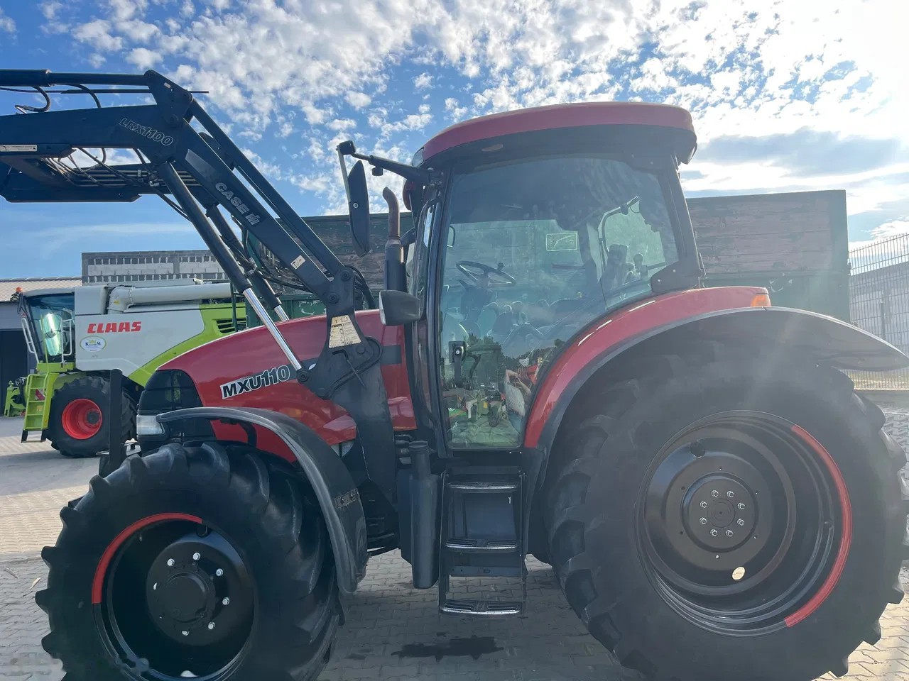 2004 Case Ih Mxu110, 7.040 mth, Import Auf Lager in der EU — Foto 3 z 15