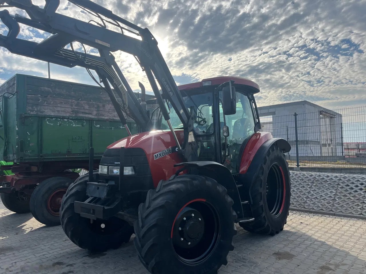 2004 Case Ih Mxu110, 7.040 mth, Import Auf Lager in der EU — Foto 4 z 15