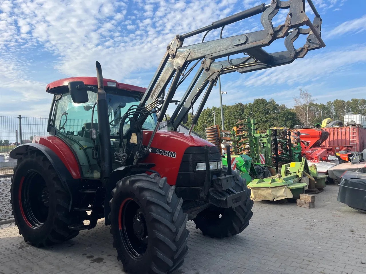 2004 Case Ih Mxu110, 7.040 mth, Import Auf Lager in der EU — Foto 5 z 15