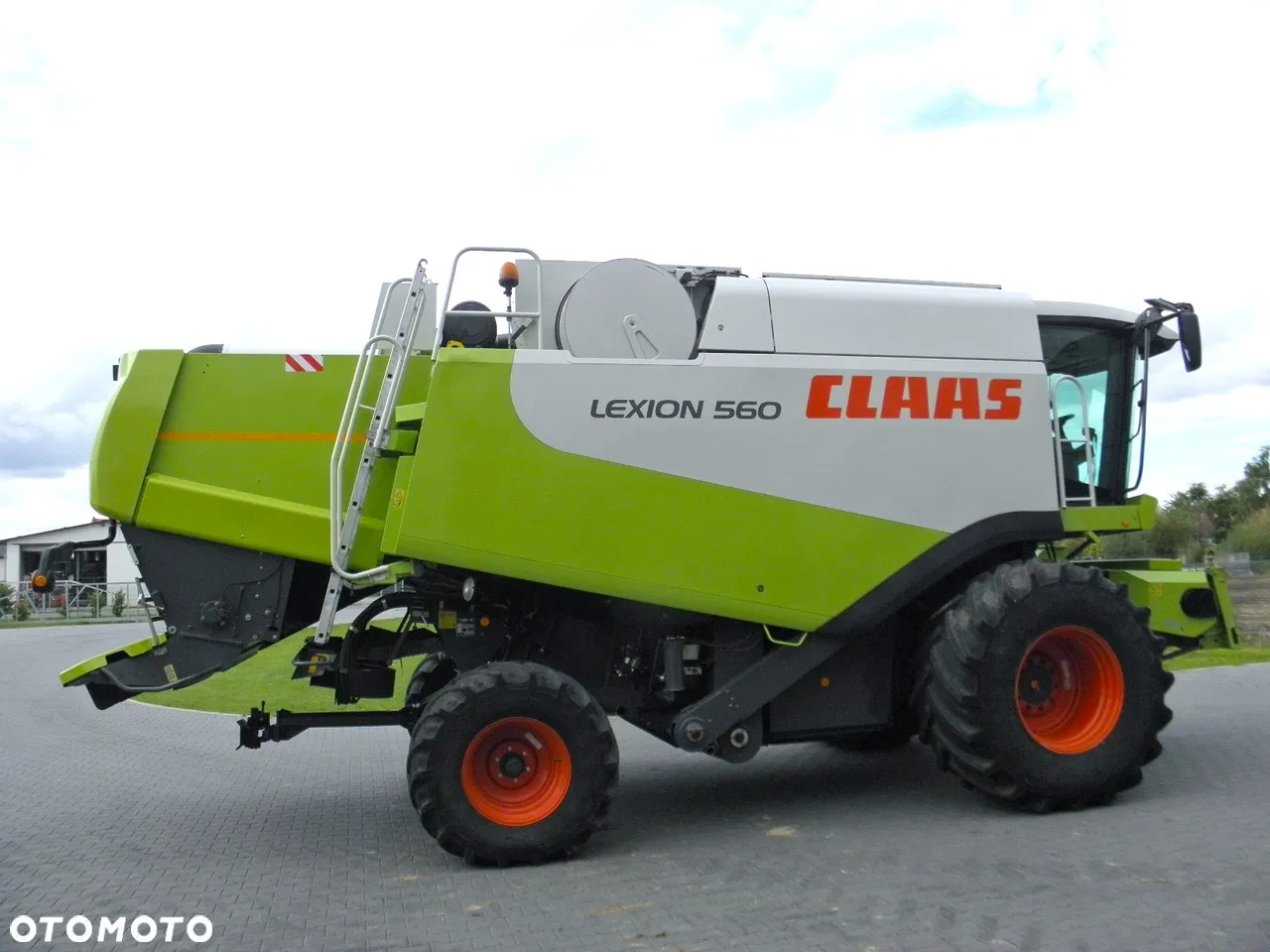 2005 Claas LEXION, 3.400 mth, Import Auf Lager in der EU — Foto 10 z 10