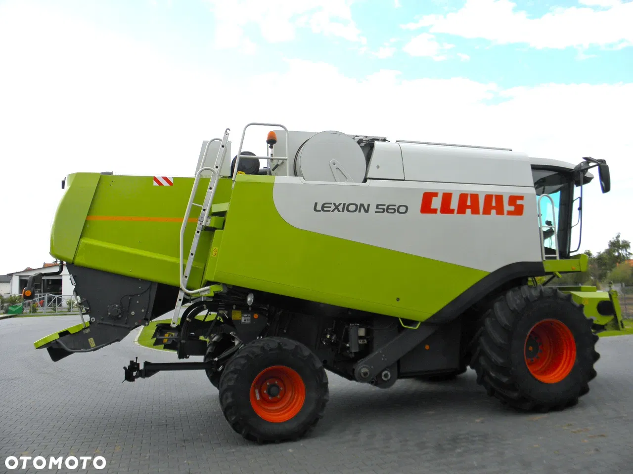 2005 Claas LEXION, 3.400 mth, Import Auf Lager in der EU — Foto 8 z 10