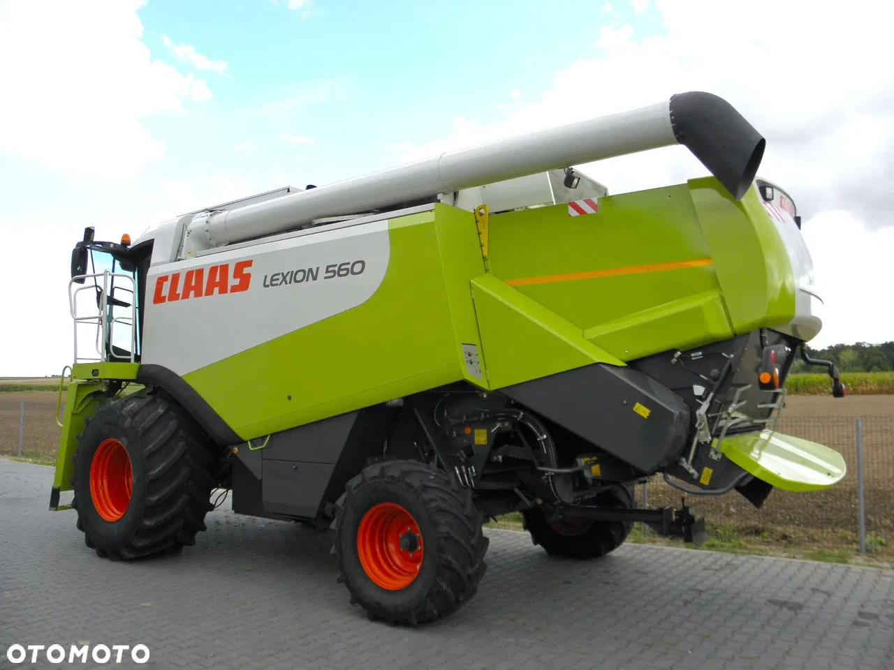 2005 Claas LEXION, 3.400 mth, Import Auf Lager in der EU — Foto 9 z 10