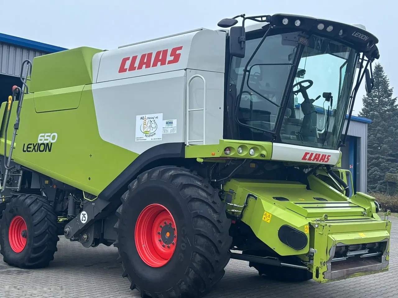 2015 Claas Lexion 650, 1.950 mth, Import Auf Lager in der EU — Foto 1