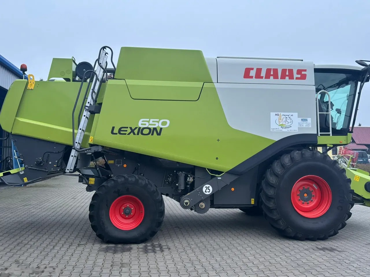 2015 Claas Lexion 650, 1.950 mth, Import Auf Lager in der EU — Foto 7 z 24