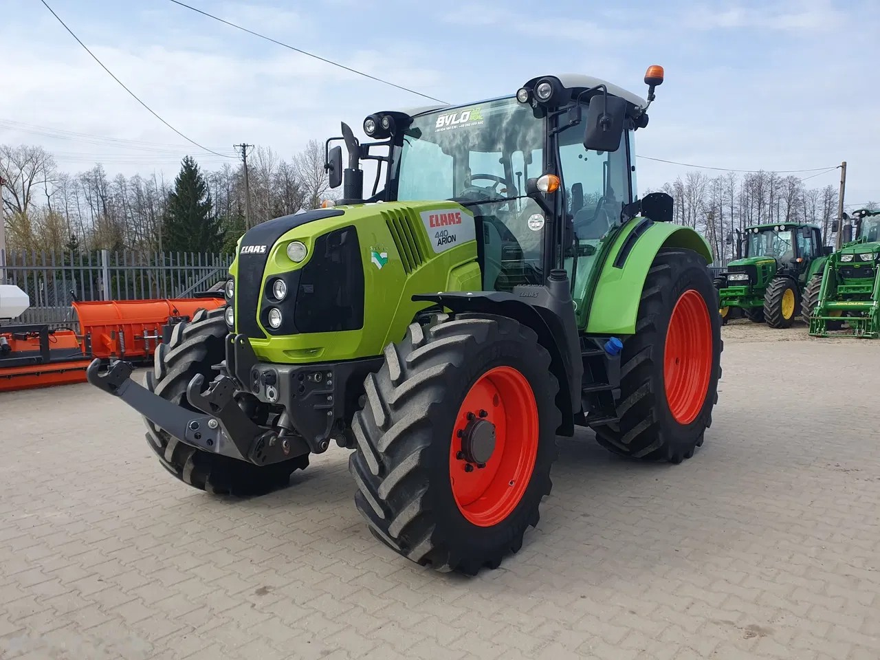 2015 Claas Arion 440, 6.296 mth, Import Auf Lager in der EU — Foto 8 z 19