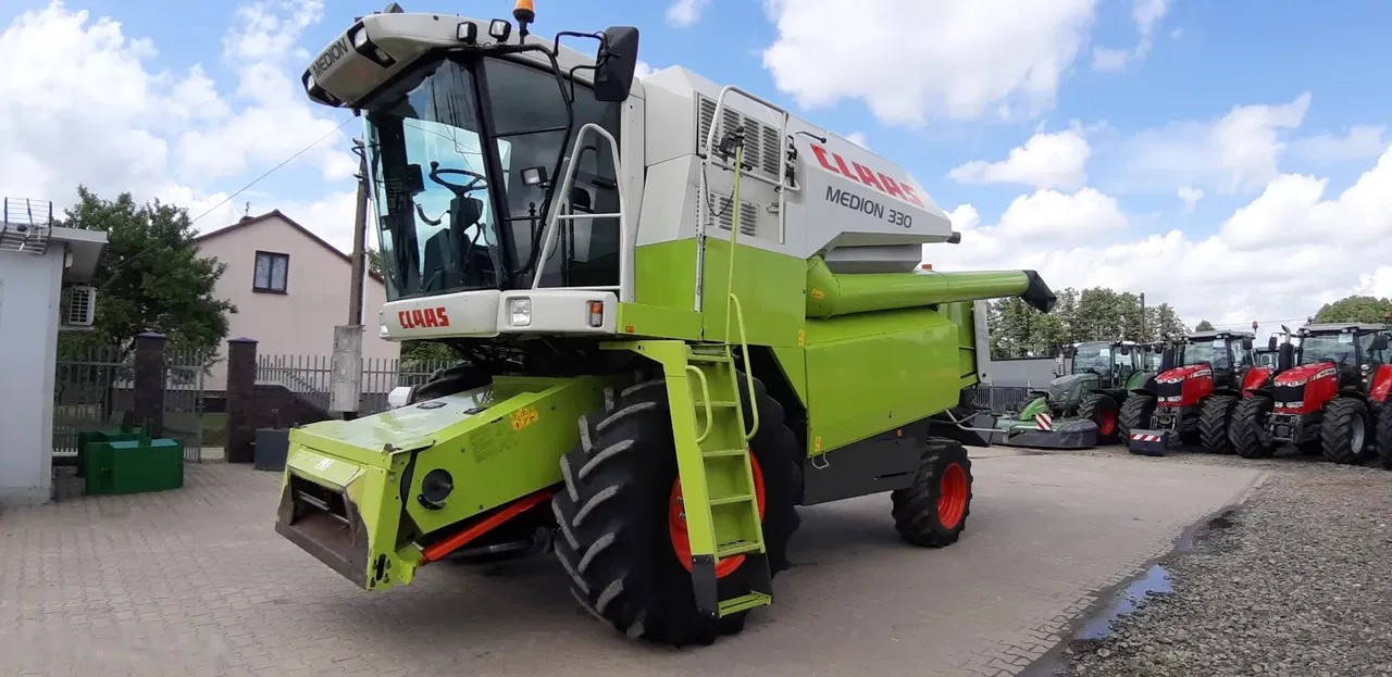 2007 Claas Medion 330, 2.819 mth, Import Auf Lager in der EU — Foto 10 z 24